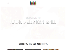 Tablet Screenshot of nachosgrill.com